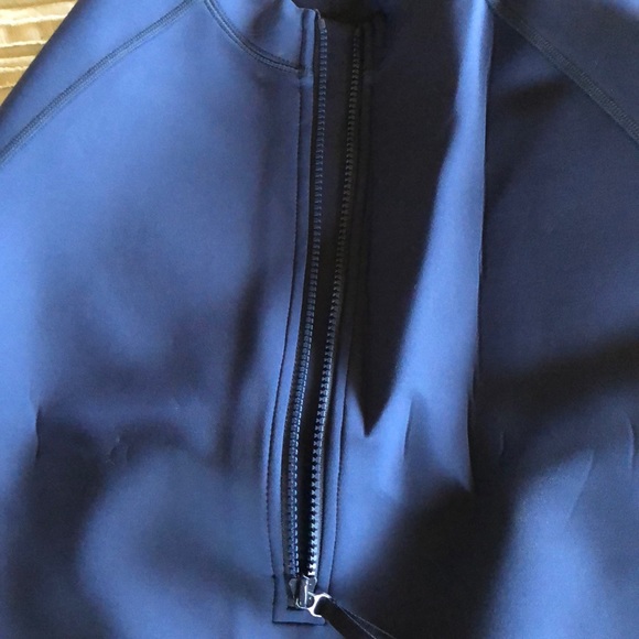 J Crew HP 🎉✨ thick neoprene SPF50 rash guard swim top NWT - Picture 6 of 7